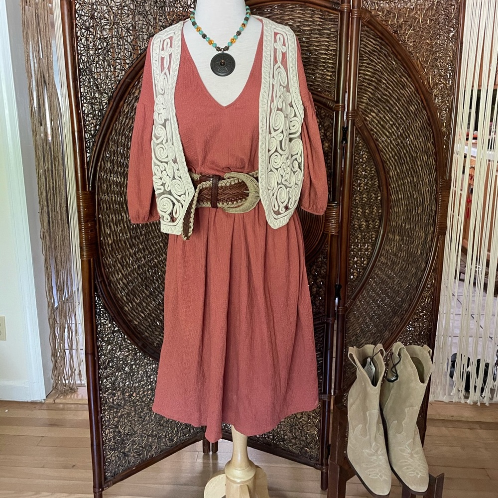 Zara springtime dress